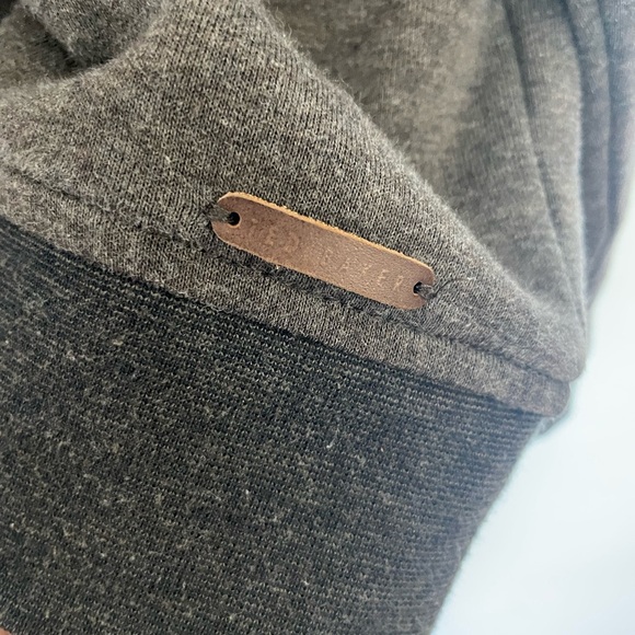 Ted Baker London quarter zip size 4 brown gray - Picture 5 of 5